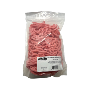Sour Power Pink Lemonade Candy Straws - Tub of 200