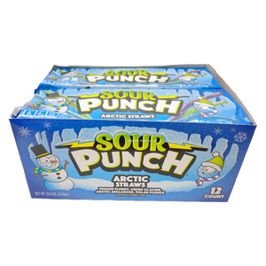 All City Candy Sour Punch Arctic Straws 3.2 oz. Tray Christmas American Licorice Company For fresh candy and great service, visit www.allcitycandy.com