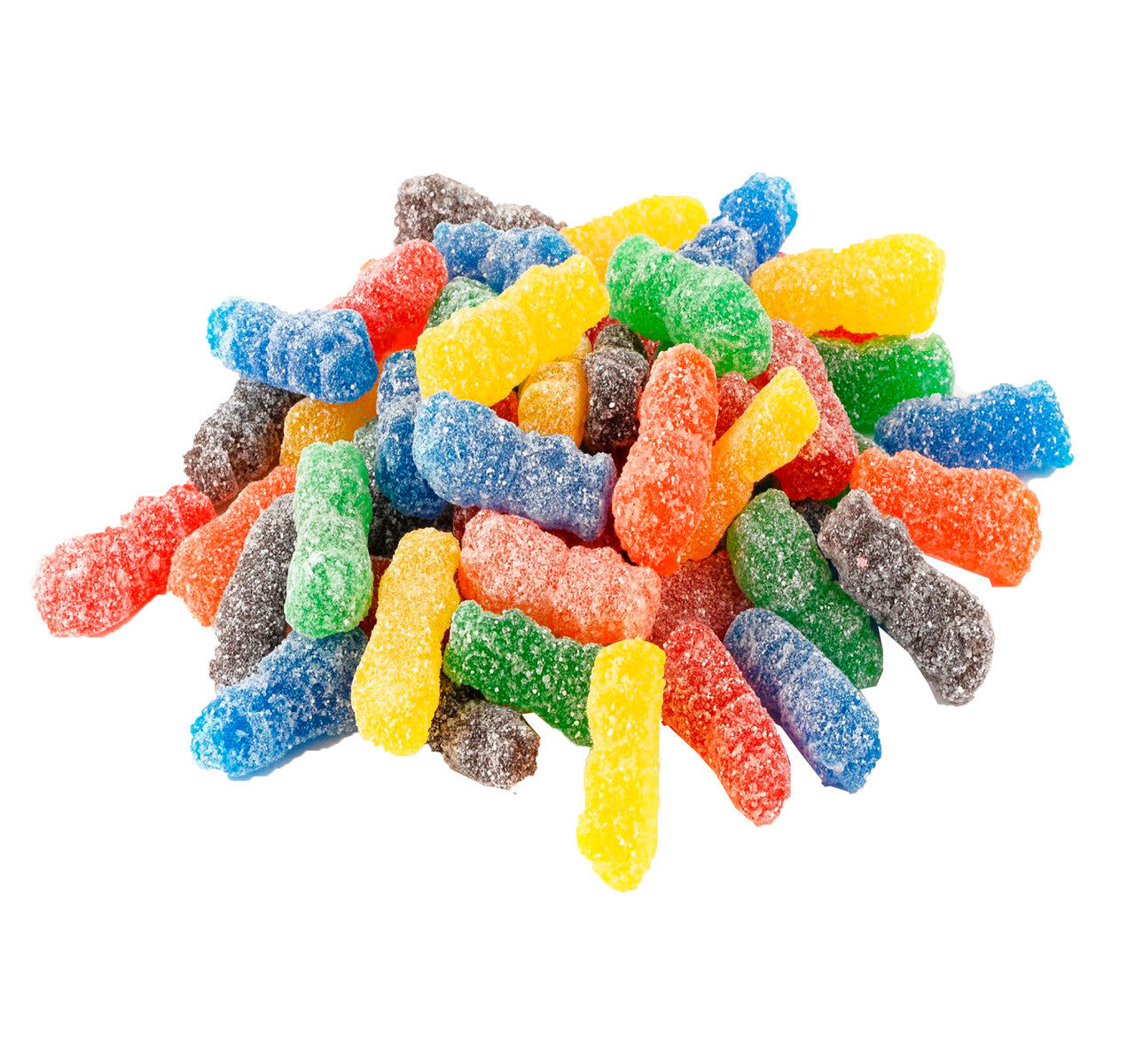 Gumdrops Sugar Coated Gummy Fake Candy Gum Drops 6 Colors Realistic Fake  Charms Candies 24 pcs