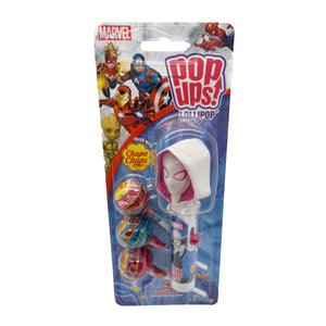 All City Candy Flix Pop ups! Marvel Classic Blister Card 1.26 oz. Spider-Gwen Man Novelty Flix Candy For fresh candy and great service, visit www.allcitycandy.com