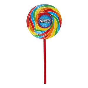 Spinning Dizzy Pop Fruity Candy Lollipop 3 oz.