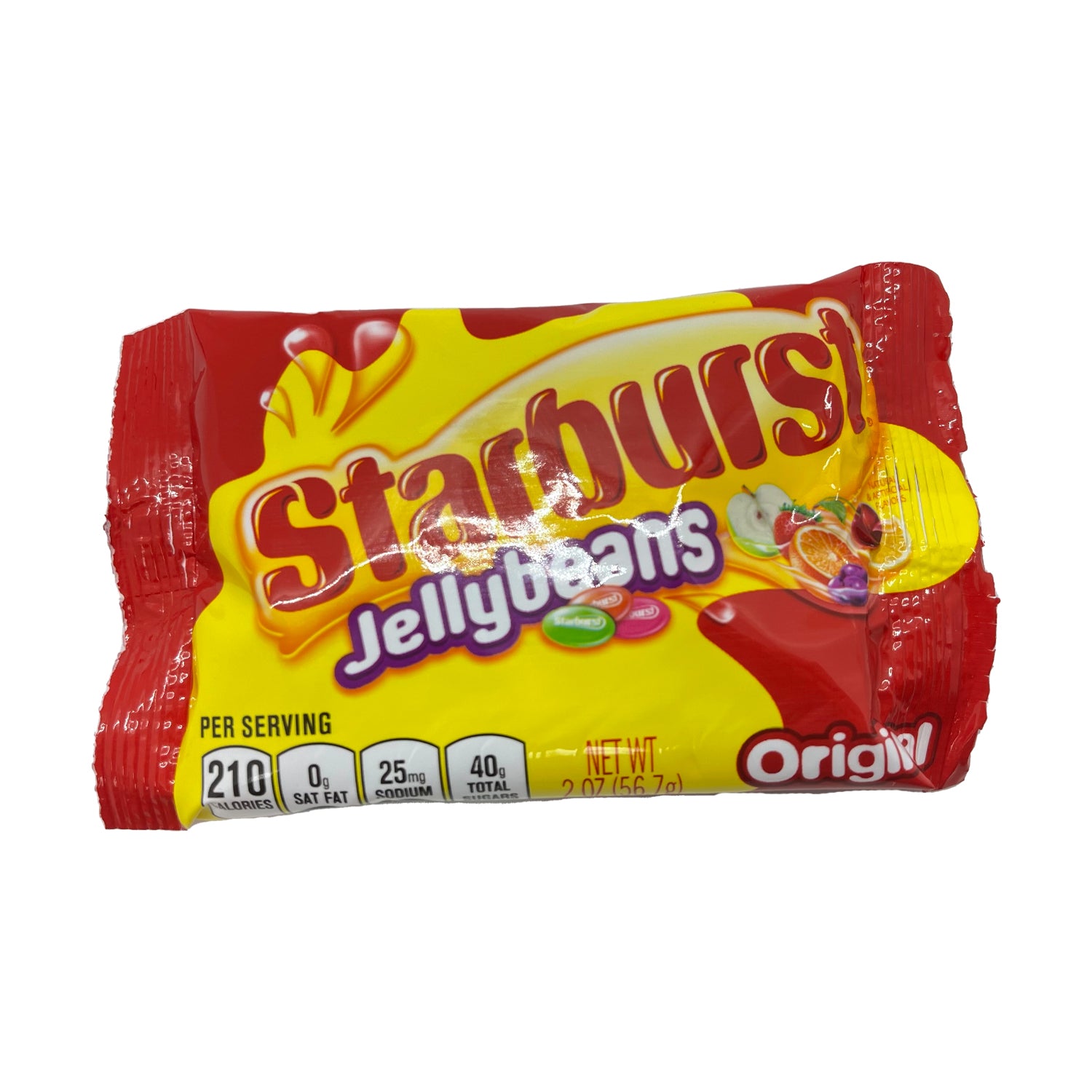 All City Candy Starburst Original Jelly Beans 2.0 oz. Pouch Mars Chocolate For fresh candy and great service, visit www.allcitycandy.com
