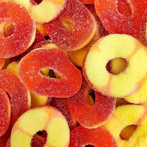 All City Candy Sunrise Gummy Peach Rings 5 lb Bulk Bag Sunrise Confections For fresh candy and great service, visit www.allcitycandy.com