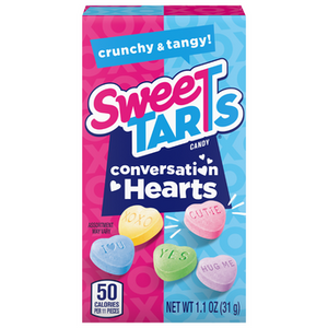 Sweetarts Conversation Hearts Friendship Box 1.1 oz.