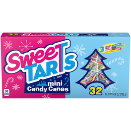 Sweetarts Mini Candy Canes - Box of 32