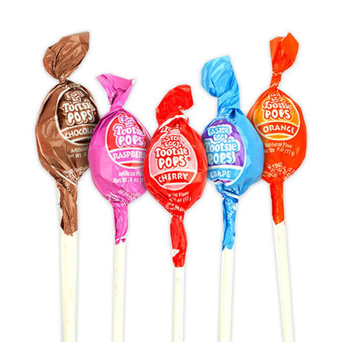 Tootsie Easter Egg Shaped Pops - 9-oz. Bag - All City Candy