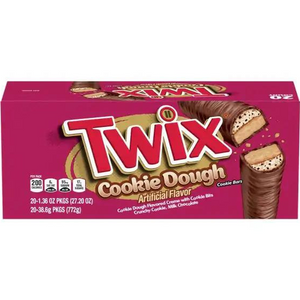 All City Candy Twix Cookie Dough 1.36 oz Bar - Case of 20 Candy Bars Mars Chocolate For fresh candy and great service, visit www.allcitycandy.com