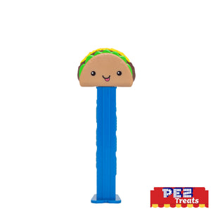 All City Candy PEZ Treats Collection Candy Dispenser - 1 Blister Pack Taco PEZ Candy For fresh candy and great service, visit www.allcitycandy.com