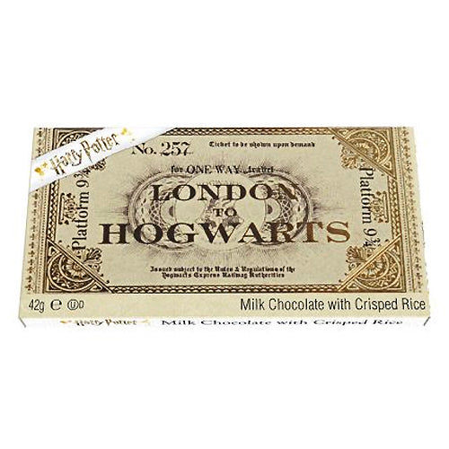 Jelly Belly Harry Potter Ticket to Hogwarts Chocolate Bar 1.5 oz.