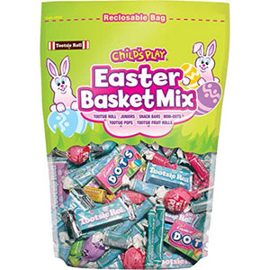 All City Candy Tootsie Roll Child's Play Easter Basket Mix 24.6 oz. Easter Tootsie Roll Industries For fresh candy and great service, visit www.allcitycandy.com