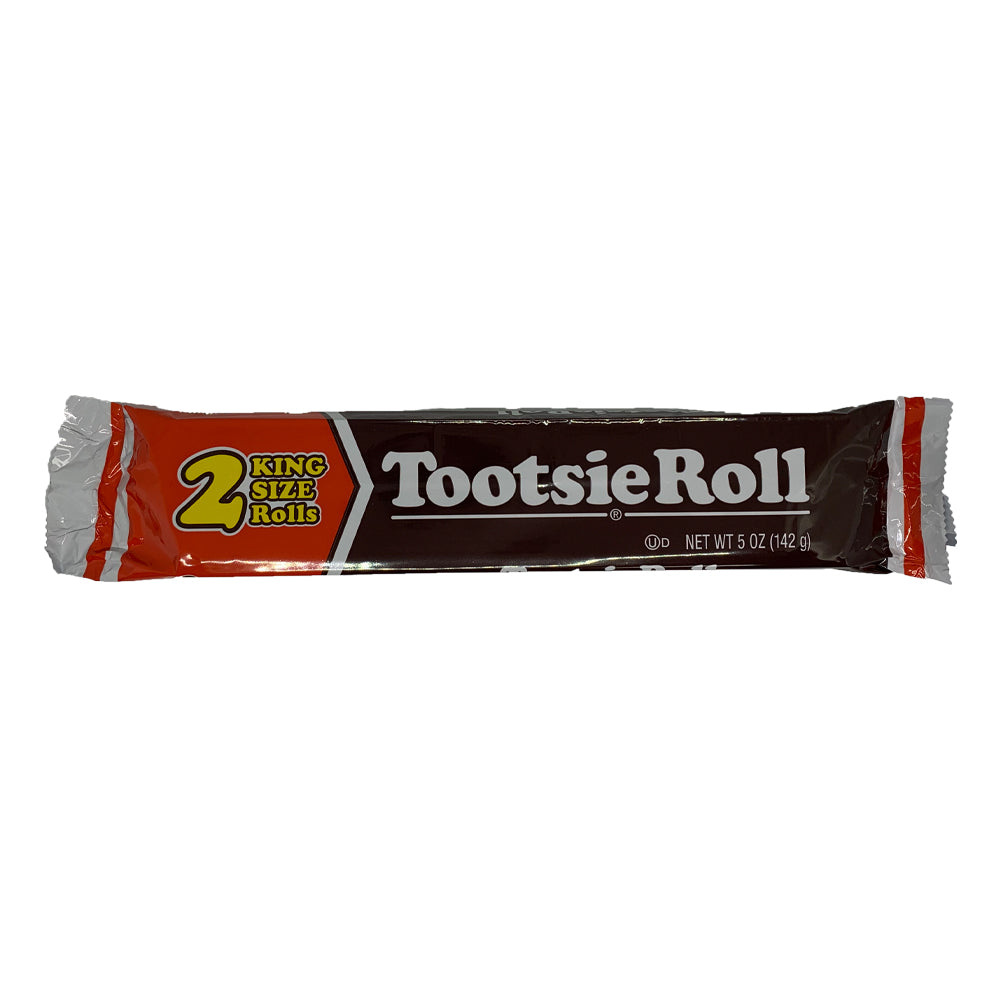 All City Candy Giant King Size Tootsie Roll 2 Pack - 5-oz Bar For fresh candy and great service, visit www.allcitycandy.com