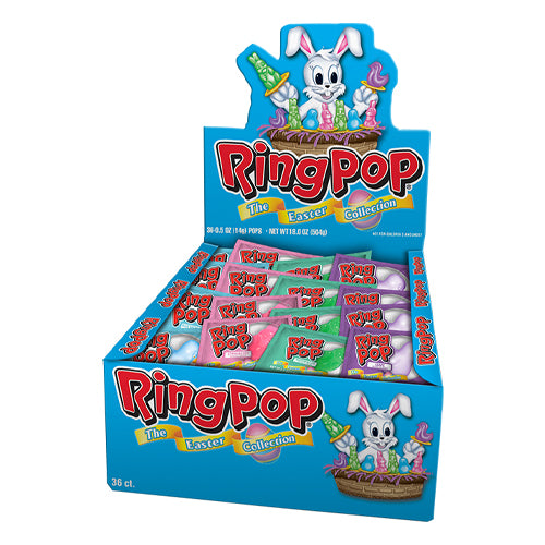 All City Candy Easter Ring Pop .5 oz. Case of 36 Topps For fresh candy and great service, visit www.allcitycandy.com