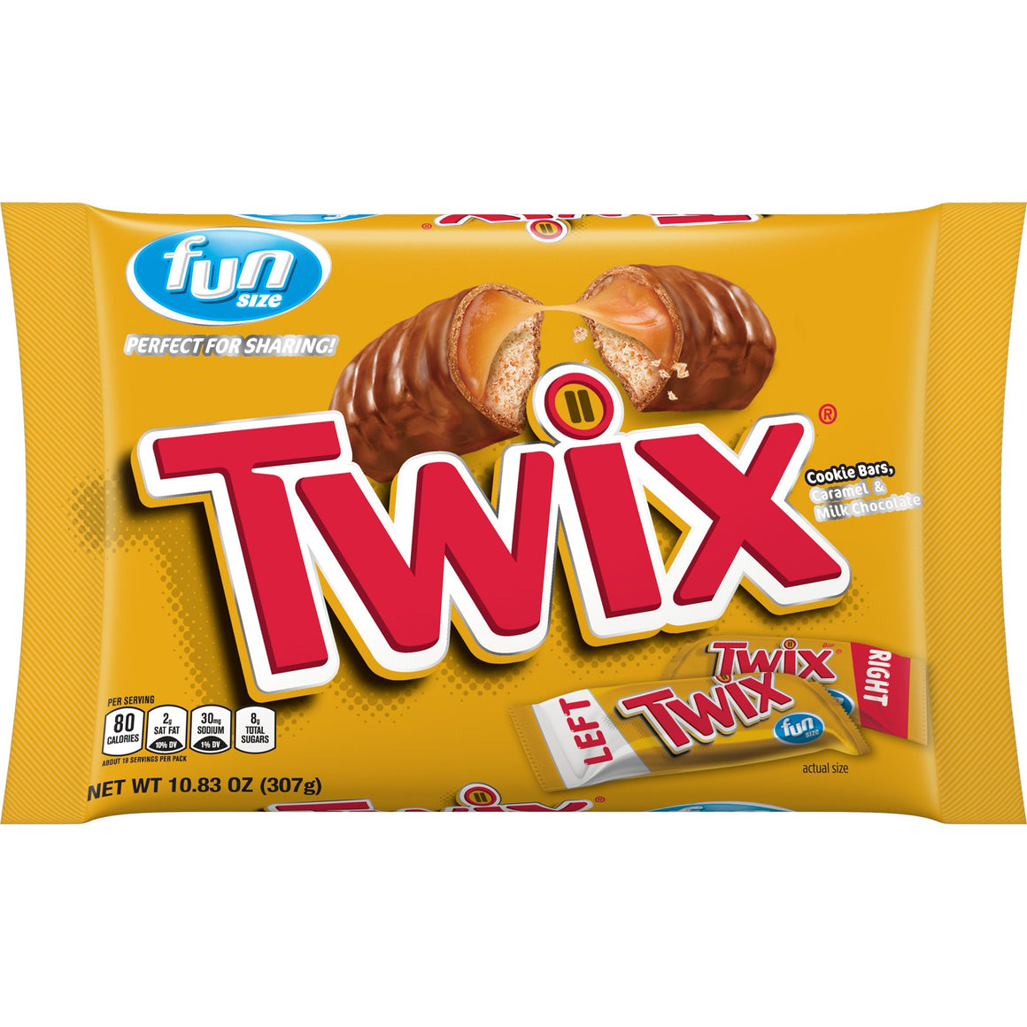 Twix Fun Size Candy Bars - 10.83-oz. Bag