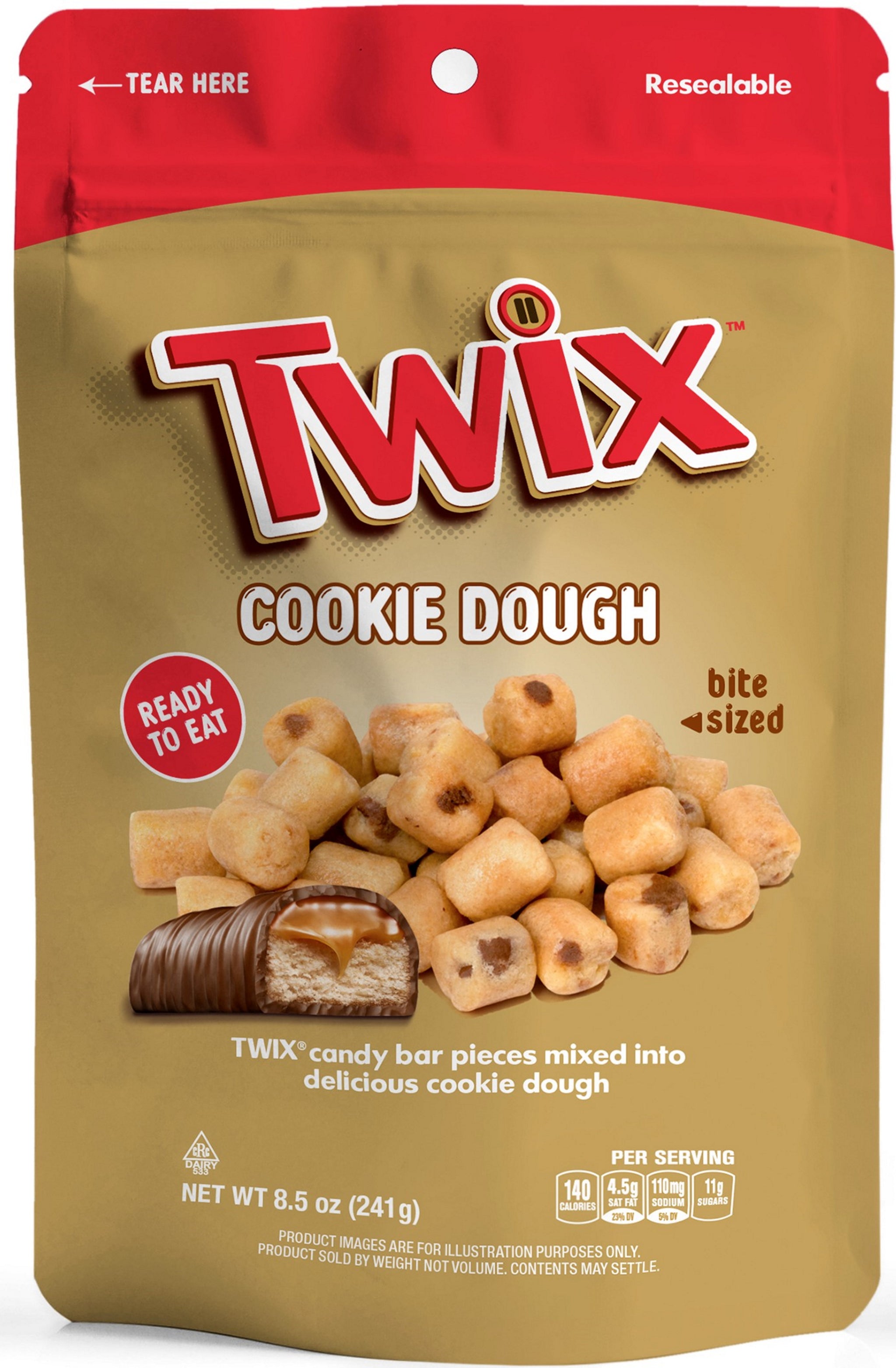 Twix Cookie Dough 8.5 oz. Bag - All City Candy