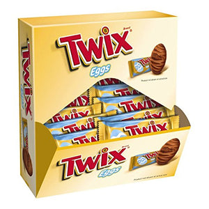 All City Candy Twix Egg Candy Bar 1.06 oz. Case of 24 Mars Chocolate For fresh candy and great service, visit www.allcitycandy.com