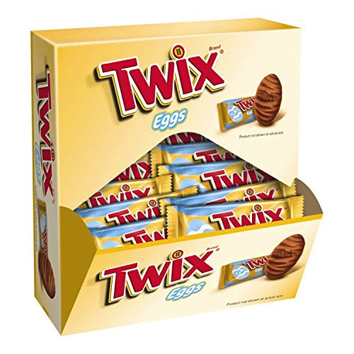 All City Candy Twix Egg Candy Bar 1.06 oz. 1 Piece Mars Chocolate For fresh candy and great service, visit www.allcitycandy.com