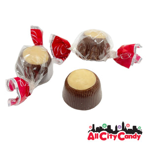 For fresh candy and great service, visit www.allcitycandy.com - Half Pound Waggoner Buckeyes Gift Box