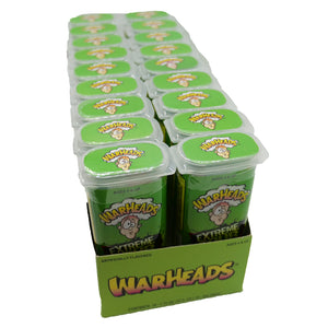 All City Candy WarHeads Mini Extreme Sour Hard Candy - 1.75 oz. Pack Case of 18 Impact Confections For fresh candy and great service, visit www.allcitycandy.com
