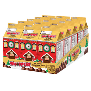 Whoppers Malted Milk Balls Holiday - 3.5-oz. Carton Stocking Stuffer For fresh candy and great service, visit www.allcitycandy.com