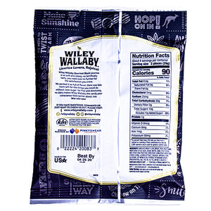 All City Candy Wiley Wallaby Classic Black Gourmet Licorice Bags 4-oz. Bag Licorice Kenny's Candy Company For fresh candy and great service, visit www.allcitycandy.com