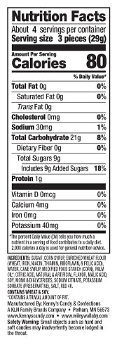All City Candy Wiley Wallaby Soft & Chewy Original Red Strawberry Licorice Bags 4-oz. Bag Licorice Kenny's Candy Company For fresh candy and great service, visit www.allcitycandy.com