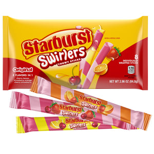 Starburst Swirlers Chewy Sticks - 2.96-oz. Bag