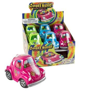 All City Candy Kidsmania Sweet Buggy Candy Filled Car 0.32 oz.  Case of 12 Novelty Kidsmania For fresh candy and great service, visit www.allcitycandy.com