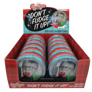 All City Candy A Christmas Story - Don't Fudge it Up! 1.2 oz. Tin Case of 12 Christmas Boston America For fresh candy and great service, visit www.allcitycandy.com