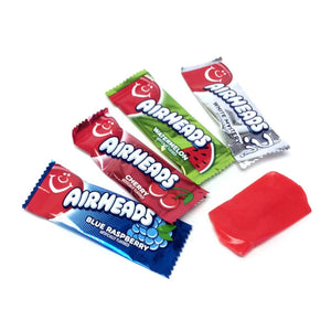 All City Candy Airheads Assorted Mini Taffy Bars - 3 LB Bulk Bag Bulk Wrapped Perfetti Van Melle For fresh candy and great service, visit www.allcitycandy.com