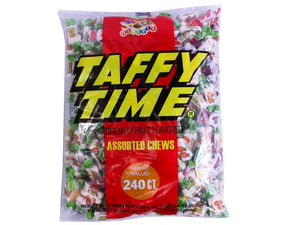 All City Candy Taffy Time Assorted Chews Candy - 240 Piece Bag Chewy Albert's Candy For fresh candy and great service, visit www.allcitycandy.com