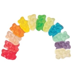 All City Candy 12 Flavor Gummi Bears - Bulk Bags Bulk Unwrapped Albanese Confectionery For fresh candy and great service, visit www.allcitycandy.com