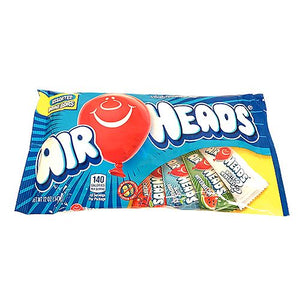 All City Candy Airheads Assorted Mini Taffy Bars - 12-oz. Bag Taffy Perfetti Van Melle For fresh candy and great service, visit www.allcitycandy.com