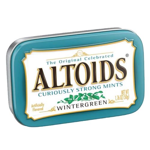 All City Candy Altoids Mints Wintergreen - 1.76-oz. Tin Mints Wrigley For fresh candy and great service, visit www.allcitycandy.com