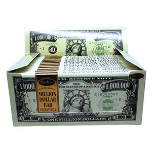All City Candy Barton's Million Dollar Milk Chocolate Bar 2 oz. Candy Bars Barton's Confectioners Case of 12 For fresh candy and great service, visit www.allcitycandy.com