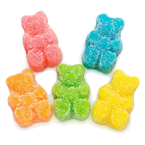 All City Candy Beep Gummi Bears - 4.5 LB Bulk Bag Bulk Unwrapped Albanese Confectionery For fresh candy and great service, visit www.allcitycandy.com