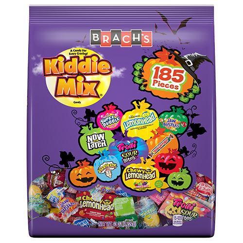 All City Candy Brach's Kiddie Mix Candy Halloween Variety Halloween Brach's Confections (Ferrara) 185-Piece Bag For fresh candy and great service, visit www.allcitycandy.com