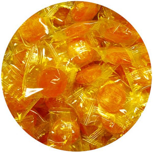 All City Candy Butterscotch Buttons Hard Candy - 3 LB Bulk Bag Bulk Wrapped Atkinson's Candy For fresh candy and great service, visit www.allcitycandy.com