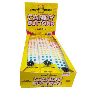 All City Candy Candy House Candy Buttons - 0.5-oz. Pack Novelty Doscher's Candy Co. Case of 24 For fresh candy and great service, visit www.allcitycandy.com