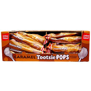 All City Candy Caramel Tootsie Pops - 12.6-oz. Bag Lollipops & Suckers Tootsie Roll Industries Case of 24 For fresh candy and great service, visit www.allcitycandy.com
