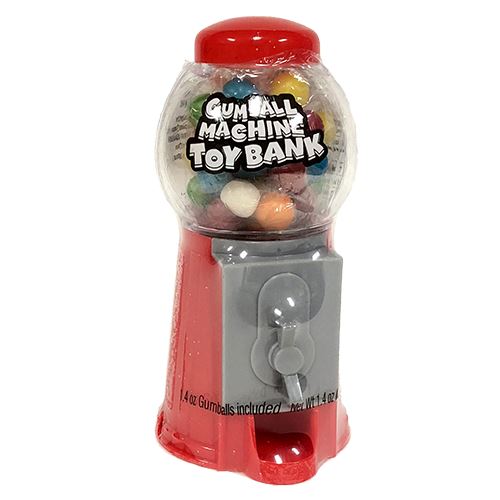 All City Candy Carousel Plastic Gumball Machine Toy Bank 1.4 oz. Novelty Ford Gum & Machine Company For fresh candy and great service, visit www.allcitycandy.com