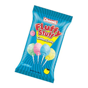 All City Candy Charms Fluffy Stuff Cotton Candy Cotton Candy Charms Candy (Tootsie) Case of 24 3.5-oz. Bags For fresh candy and great service, visit www.allcitycandy.com