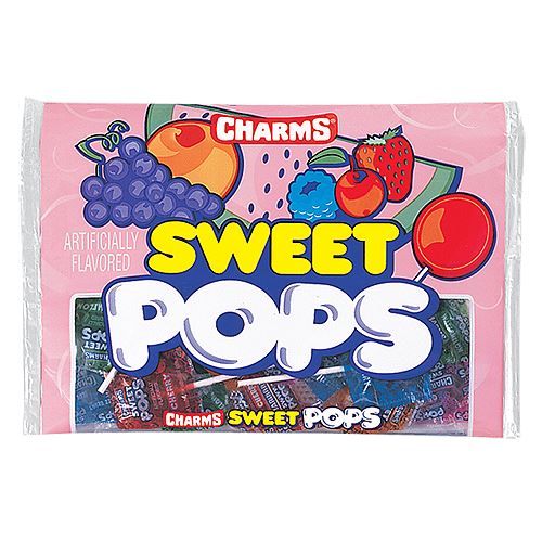 All City Candy Charms Sweet Pops Lollipops & Suckers Charms Candy (Tootsie) 9-oz. Bag For fresh candy and great service, visit www.allcitycandy.com