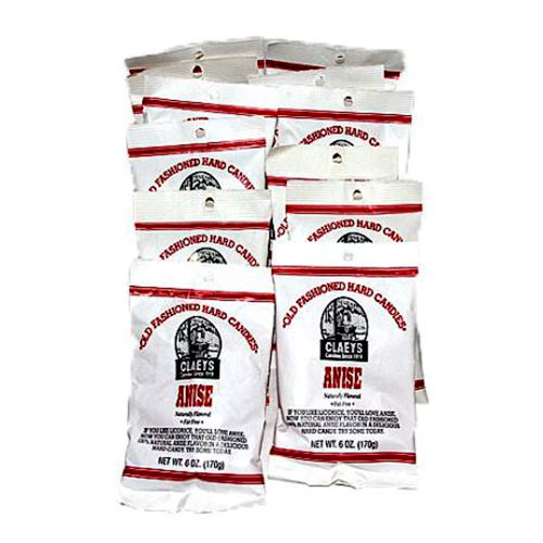 All City Candy Claeys Anise Old Fashioned Hard Candies - 6-oz. Bag Hard Claeys Candies 1 Bag For fresh candy and great service, visit www.allcitycandy.com