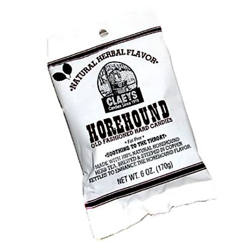 All City Candy Claeys Horehound Old Fashioned Hard Candies - 6-oz. Bag Hard Claeys Candies 1 Bag For fresh candy and great service, visit www.allcitycandy.com