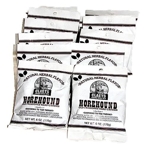 All City Candy Claeys Horehound Old Fashioned Hard Candies - 6-oz. Bag Hard Claeys Candies 1 Bag For fresh candy and great service, visit www.allcitycandy.com