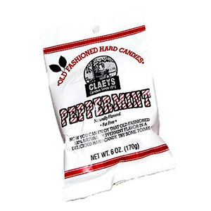 All City Candy Claeys Peppermint Old Fashioned Hard Candies - 6-oz. Bag Hard Claeys Candies 1 Bag For fresh candy and great service, visit www.allcitycandy.com