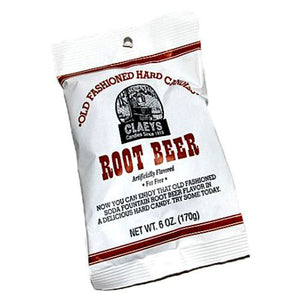 All City Candy Claeys Root Beer Old Fashioned Hard Candies - 6-oz. Bag Hard Claeys Candies 1 Bag For fresh candy and great service, visit www.allcitycandy.com