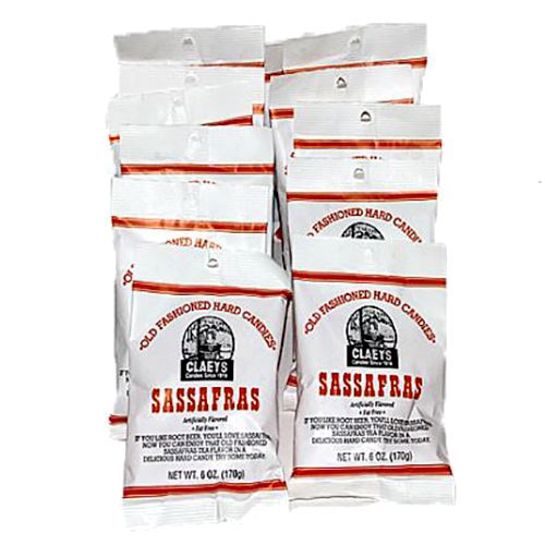 All City Candy Claeys Sassafras Old Fashioned Hard Candies - 6-oz. Bag Hard Claeys Candies 1 Bag For fresh candy and great service, visit www.allcitycandy.com