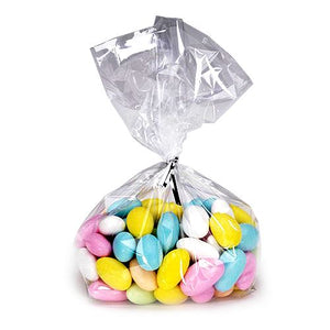 All City Candy Clear Cellophane Treat Bags - Package of 20 Candy Buffet Supplies Darice For fresh candy and great service, visit www.allcitycandy.com