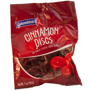 All City Candy Colombina Cinnamon Discs Hard Candy - 7 oz. Bag Hard Colombina For fresh candy and great service, visit www.allcitycandy.com
